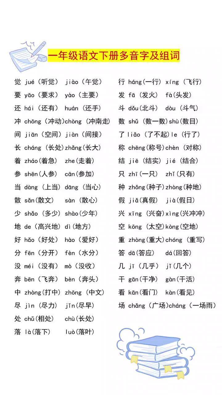卜多音字大全(卜多音字有什么)