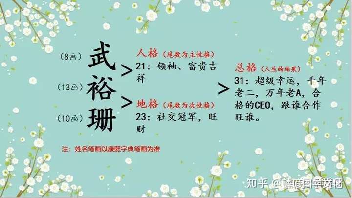 总格名字(总格20的名字)