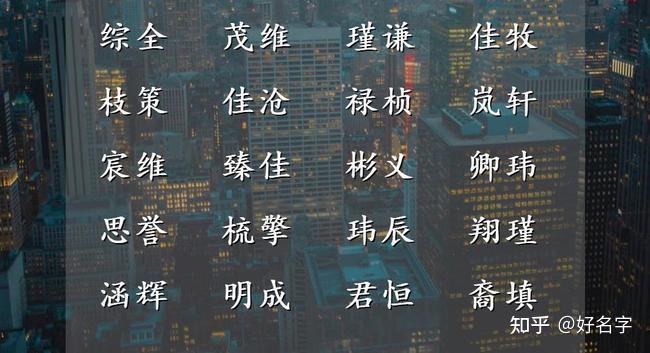 今年取名(今年宝宝取名最佳名字)