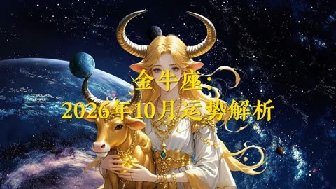 金牛座2026下半年命运预警(金牛座2026下半年财运与正缘)