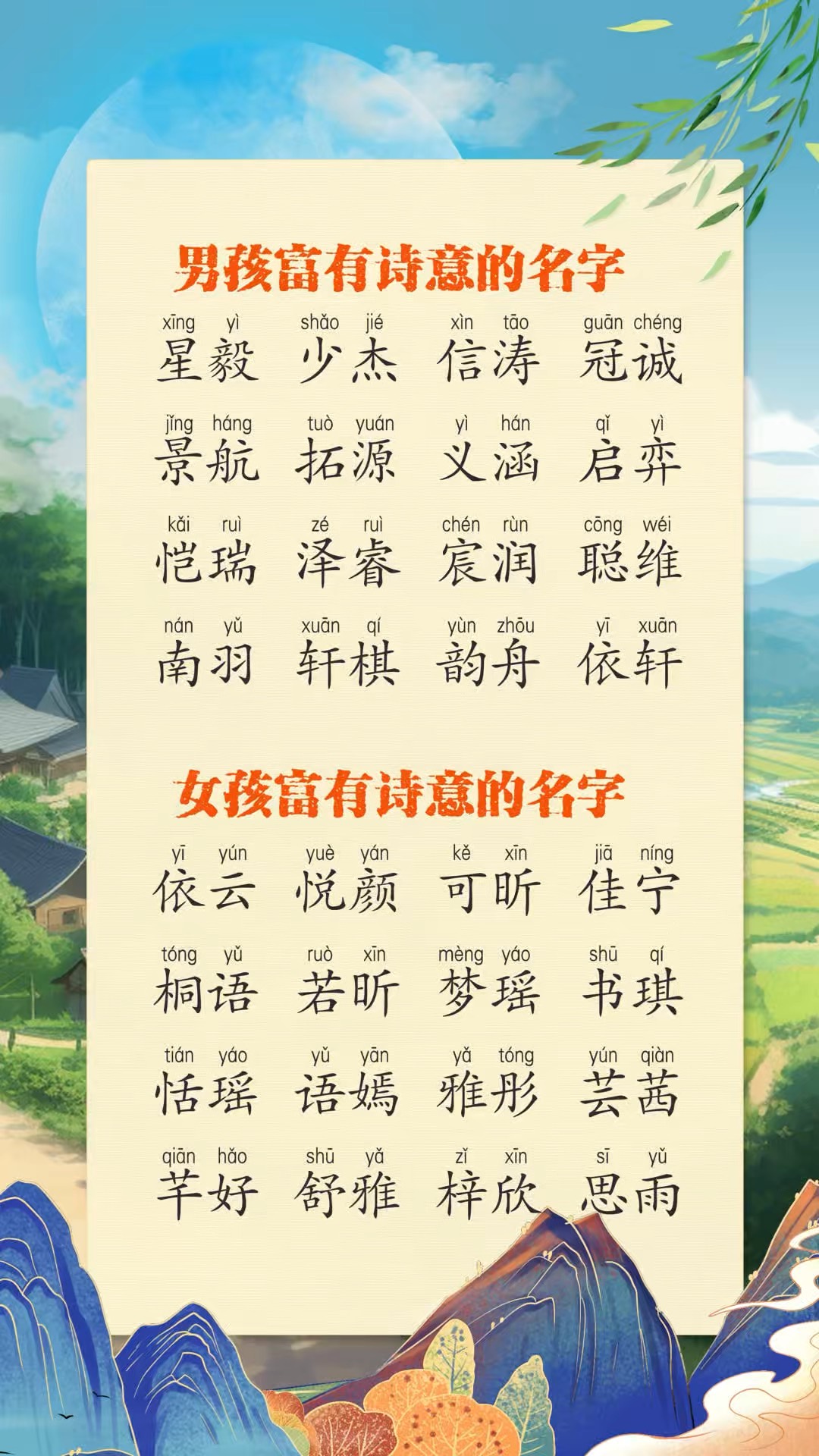 宝宝免费起名大全(宝宝免费起名大全男孩)
