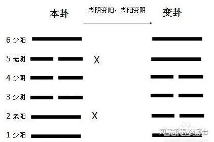 卜卦是从下到上写爻吗(卜卦从上向下还是从下向上画)