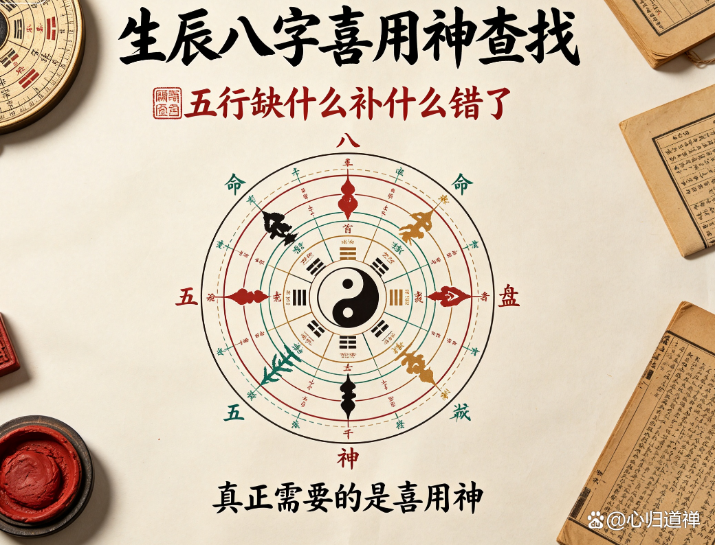 五行喜用神怎么查免费(免费查自己的五行喜用神)