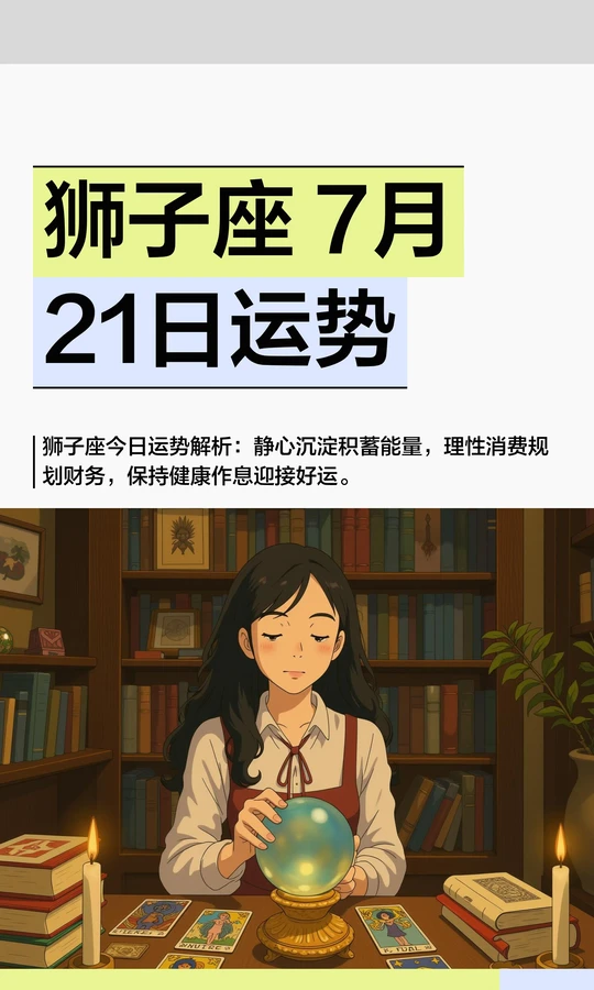 狮子座运势预测(狮子座运势预测女生) 狮子座运势预测(狮子座运势预测女生)