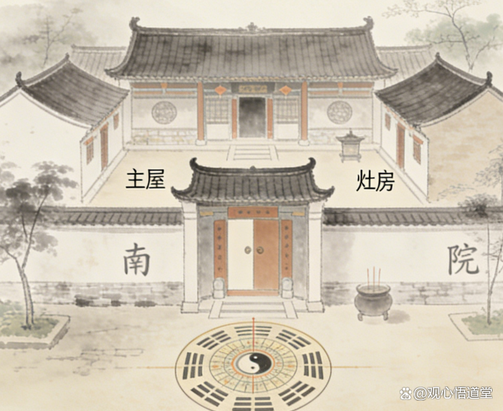 阳宅风水口诀轻松掌握(风水讲老宅一般不随便拆)