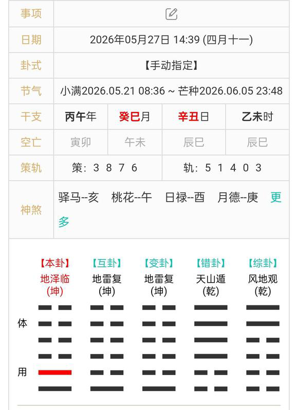 六爻免费预测每日一占(六爻 每日一占 华易网)