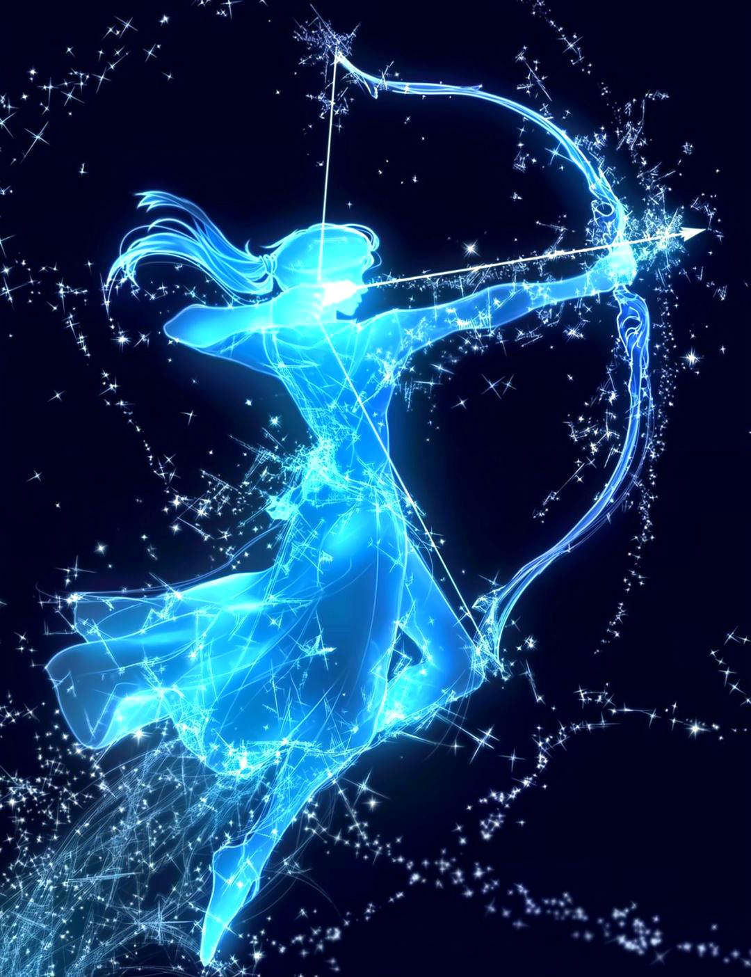 射手星座星图(射手星座图片壁纸大全)