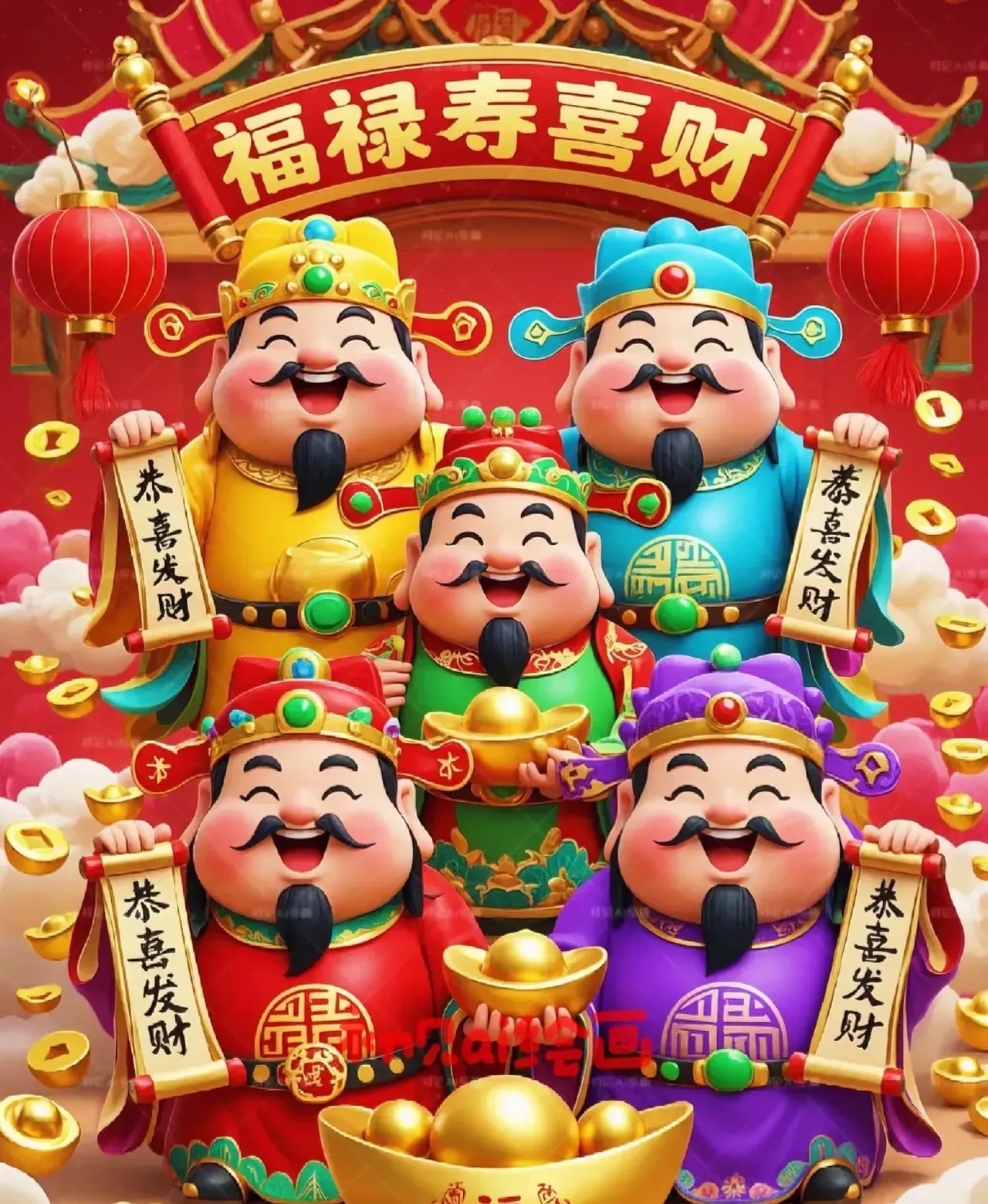 财神爷每天免费抽签(财神爷每日一签免费抽签)