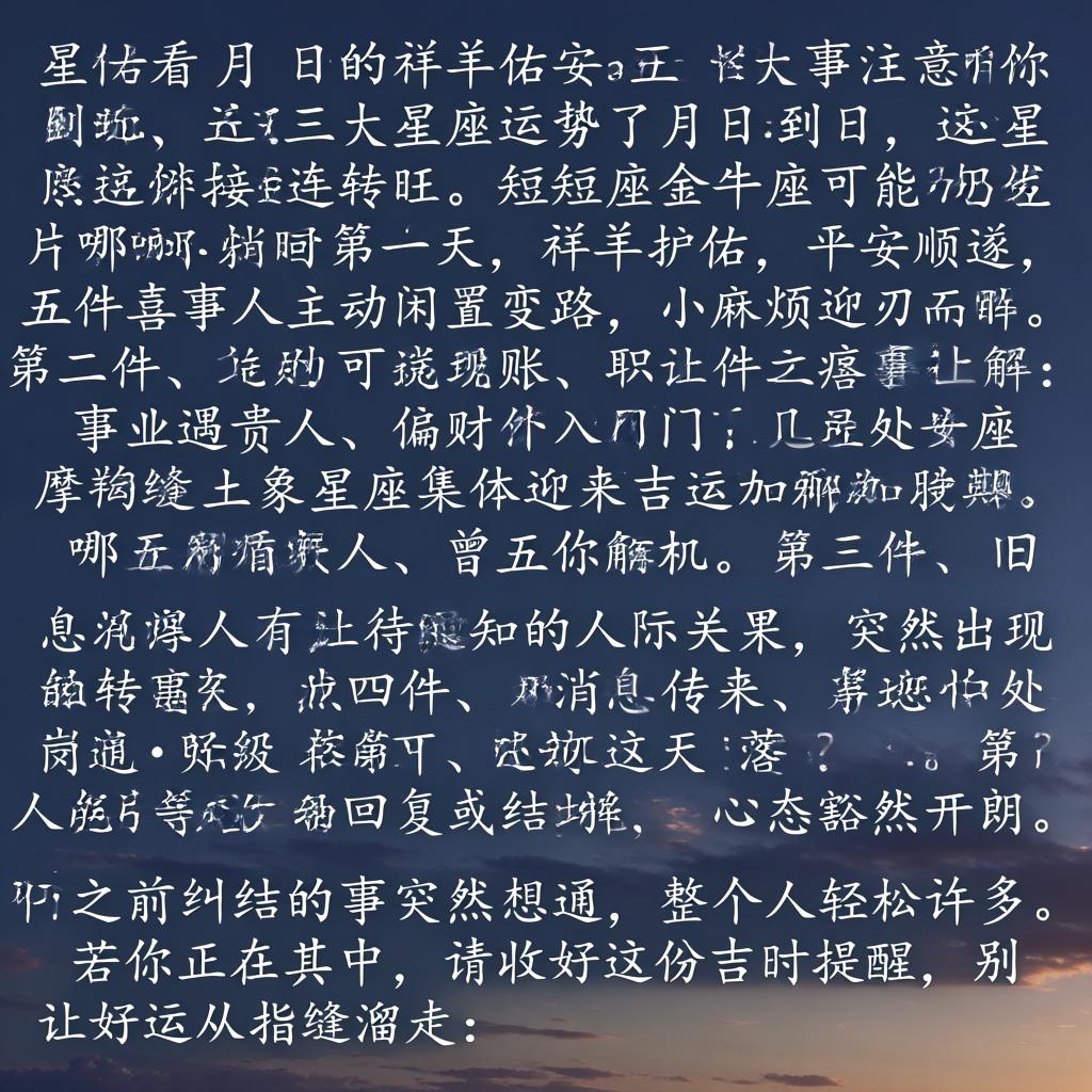 摩羯座7月份哪天运势最好(摩羯座7月份哪天运势最好呢)