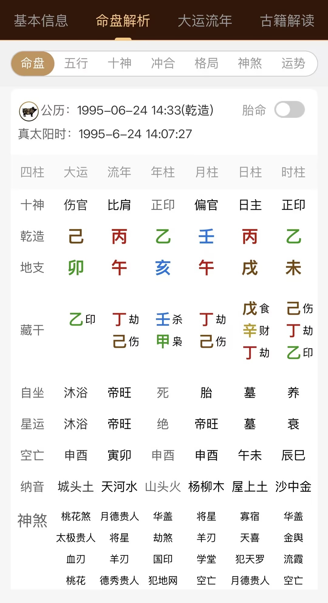 八字排盘宝最新版(八字排盘手机版下载)