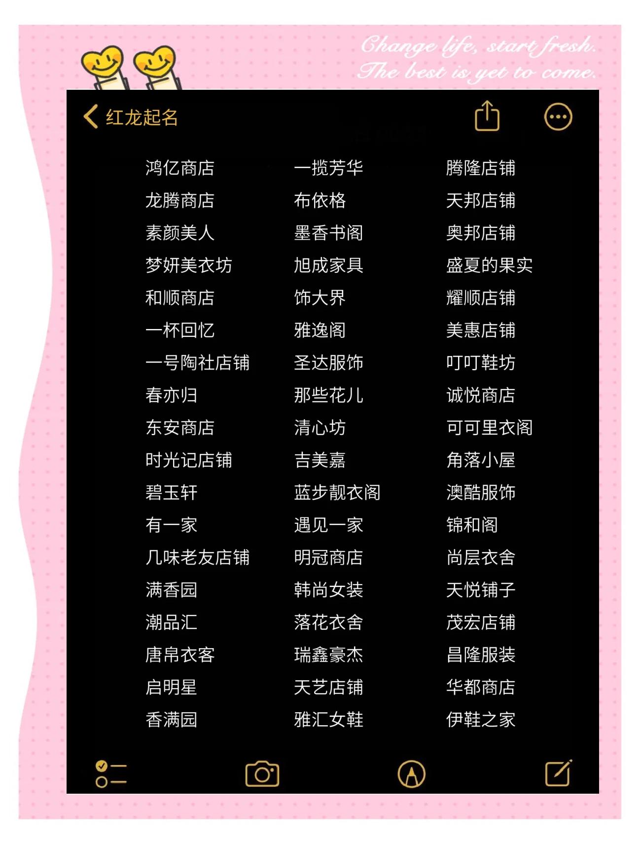 商店起名(商店起名字大全)