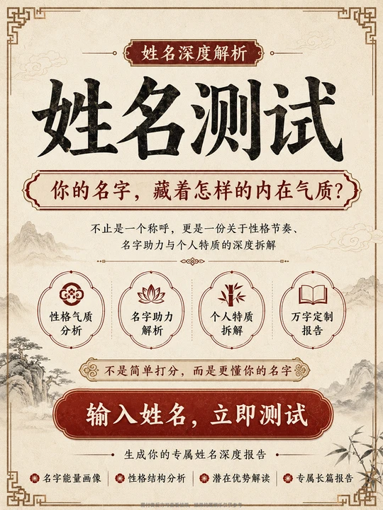 姓名打分测试免费准(姓名打分100分测试) 姓名打分测试免费准(姓名打分100分测试)