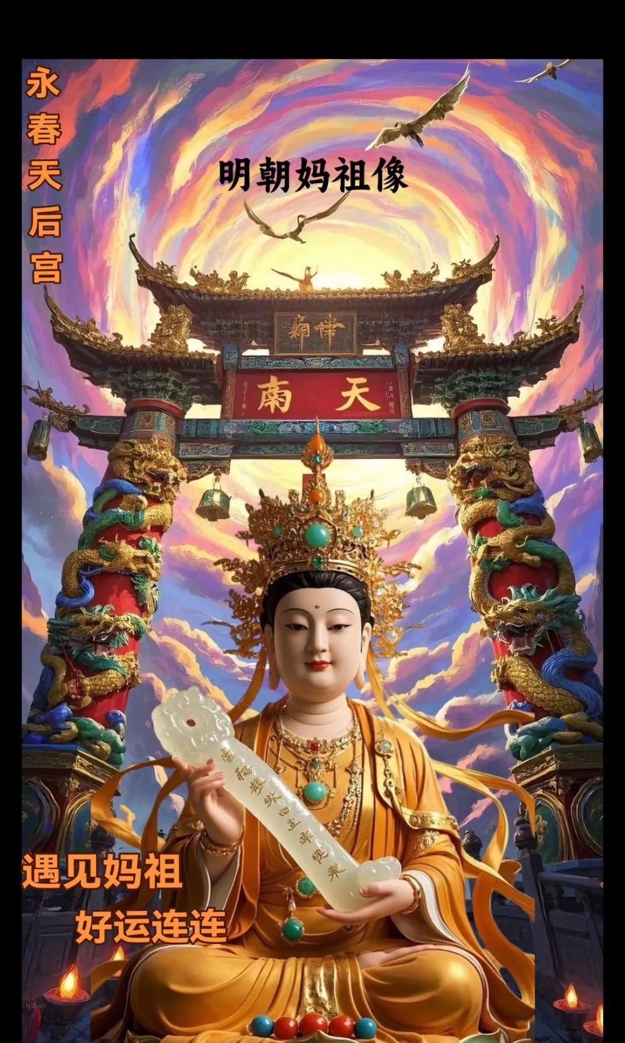 每日免费一签一卦免费妈祖(妈祖灵签免费抽签十三签解签)