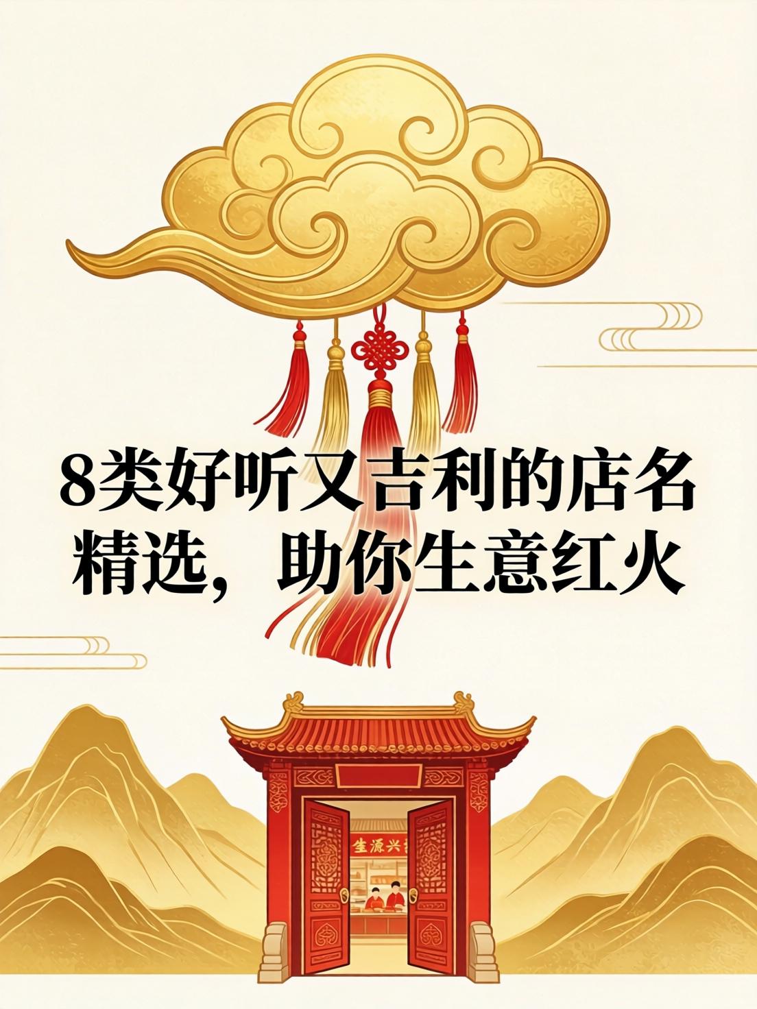 生意兴旺的店名(生意兴旺的店名怎么起?最好带财运寓意又好记的)