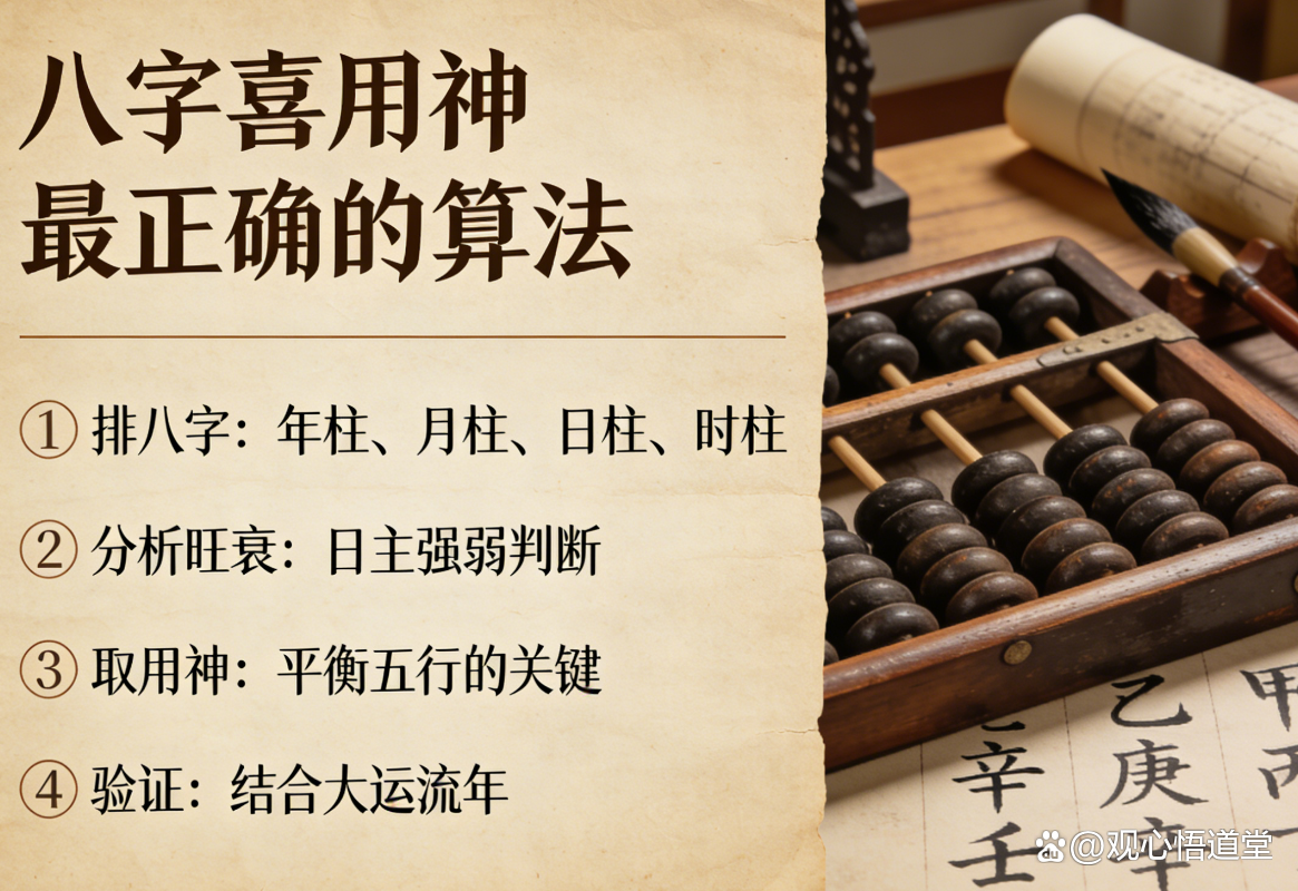 免费查八字五行喜用神(免费查八字喜用神查询表)