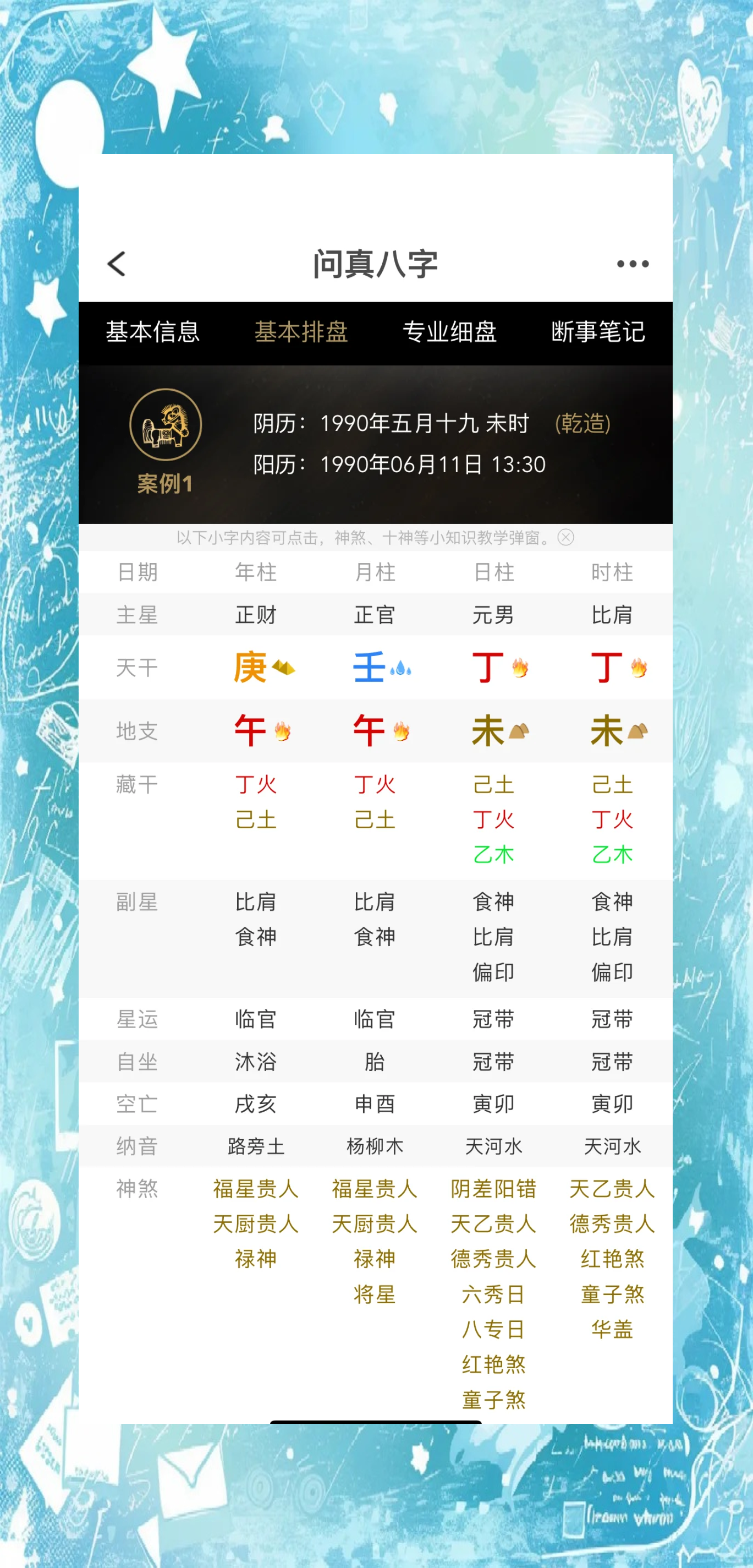 生辰八字排盘算命详解命理(生辰八字排盘算命详解命理网)