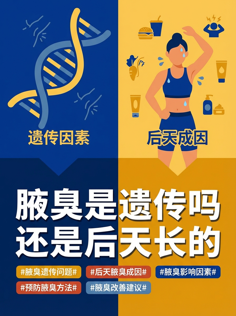 腋臭遗传女儿还是儿子(外婆有狐臭妈妈没有我会有吗) 腋臭遗传女儿还是儿子(外婆有狐臭妈妈没有我会有吗)