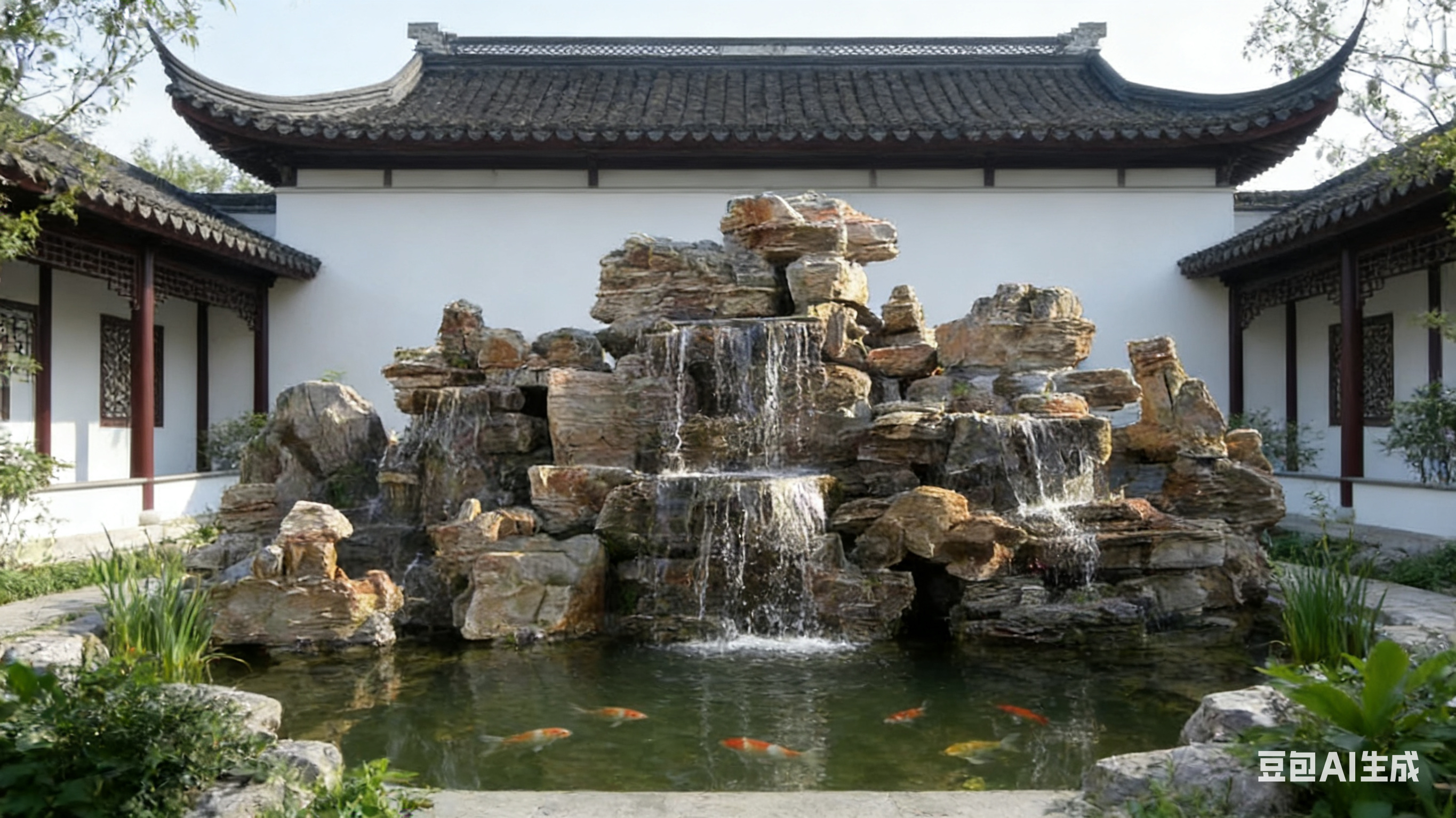 庭院假山怎么摆好看(庭院假山石用哪种好看) 庭院假山怎么摆好看(庭院假山石用哪种好看)