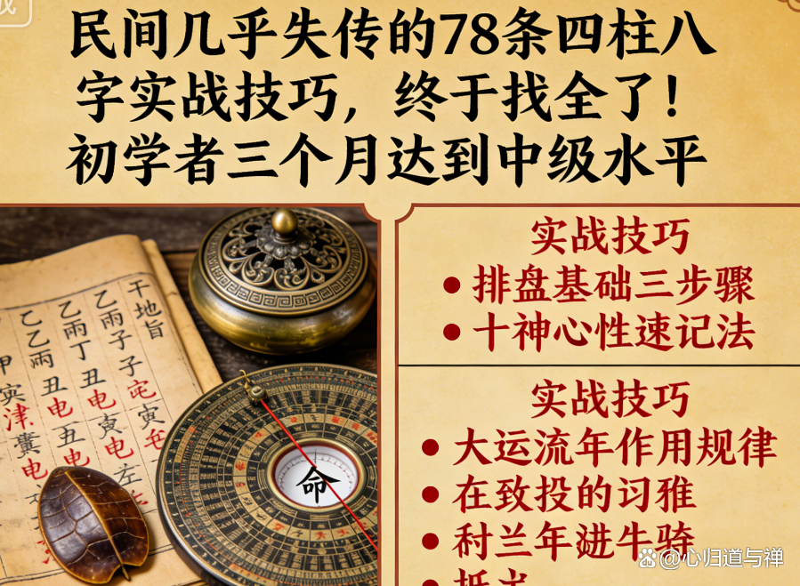 八字入门到实战(批八字最牛的三个秘诀) 八字入门到实战(批八字最牛的三个秘诀)