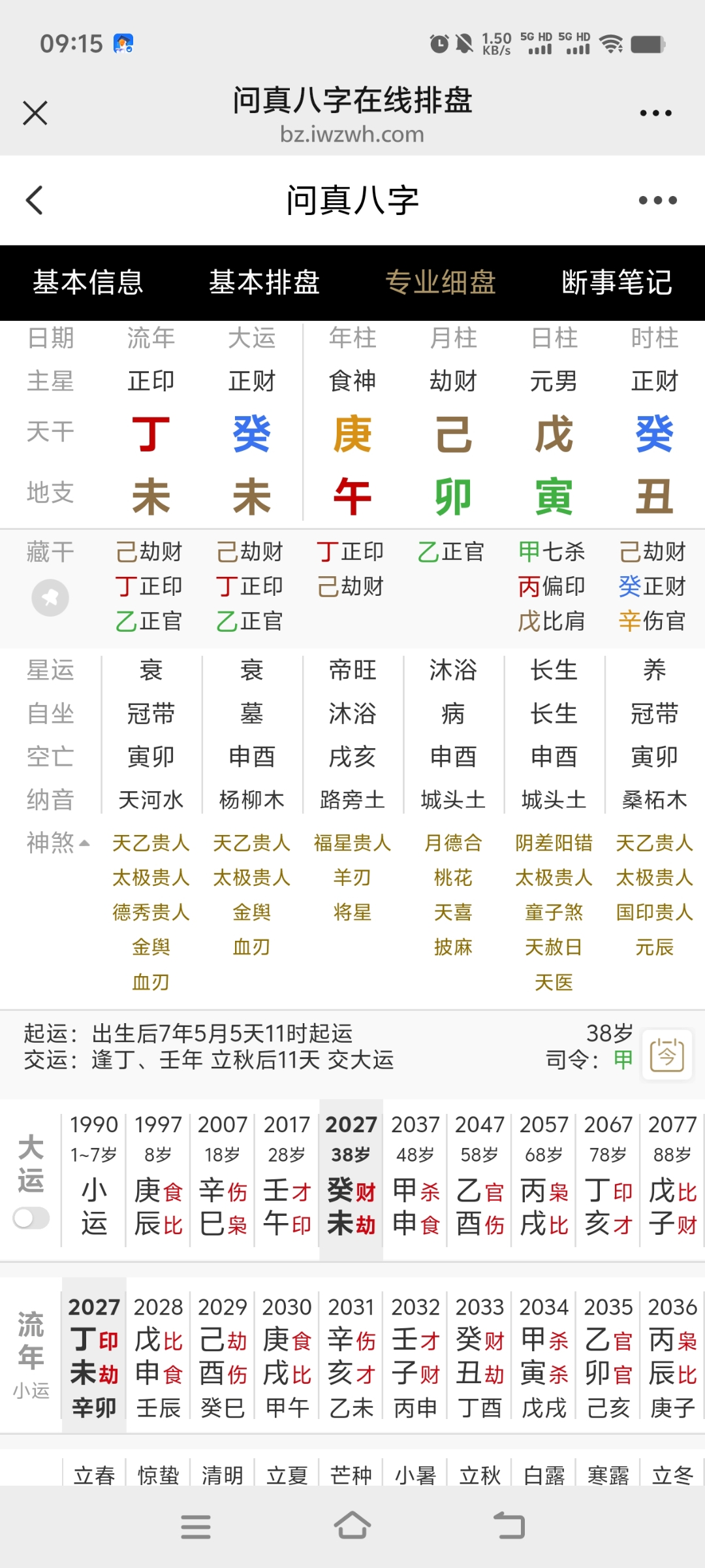 八字免费查大运(八字查大运免费)