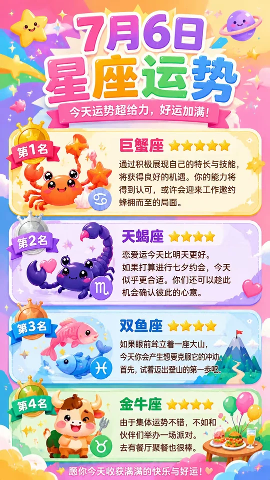 十二星座每日运势更新(十二星座每日运势非常星座网)