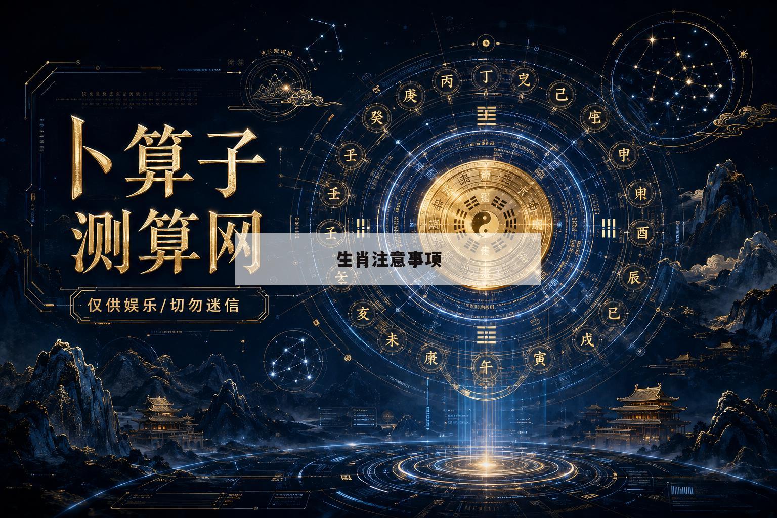 生肖注意事项(生肖注意事项大全)
