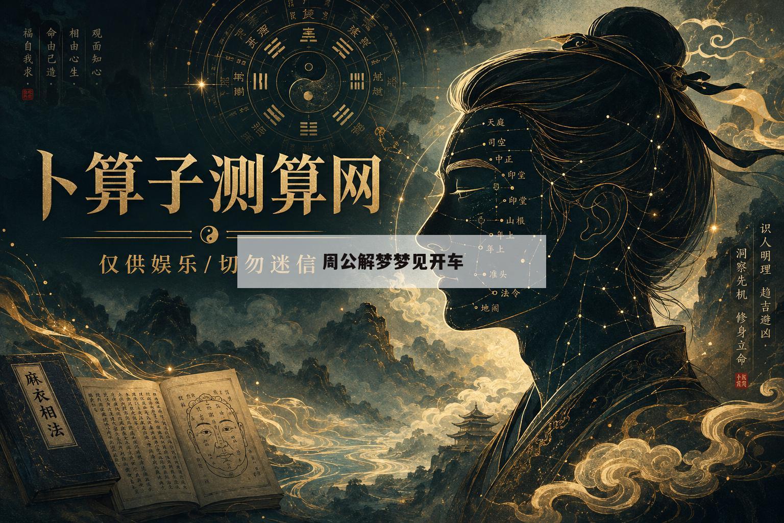 周公解梦梦见开车(周公解梦梦见开车掉进水里)