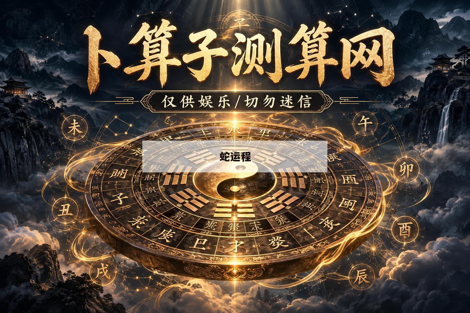 蛇运程(2026属蛇运程)